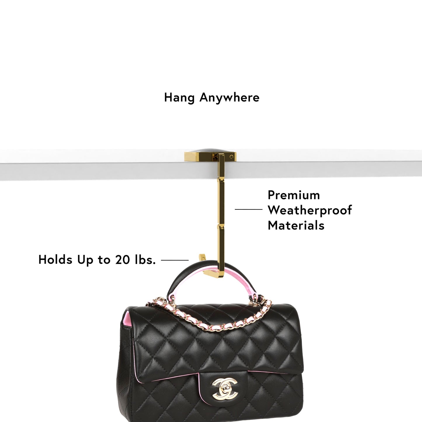 Espresso Muse - Purse Hook