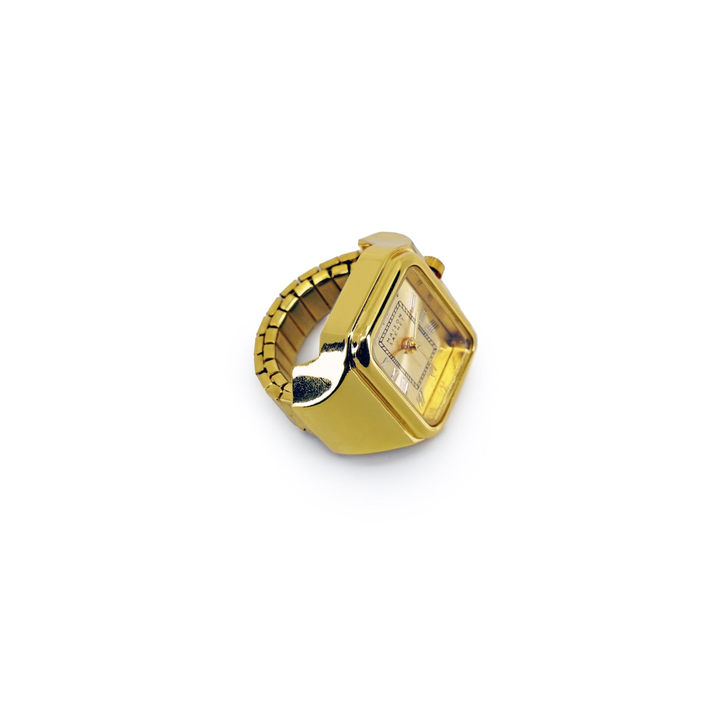 Reign Gold Tone - Stainless Steel Ring Watch