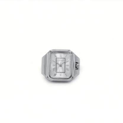 Reign Silver Tone - Stainless Steel Ring Watch