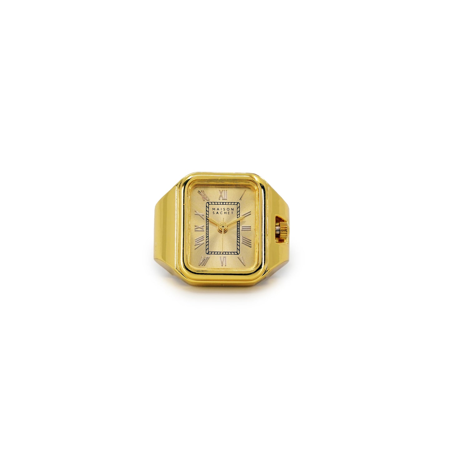 Reign Gold Tone - Stainless Steel Ring Watch